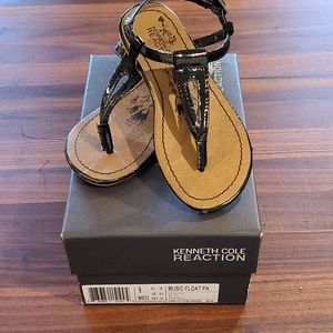 Black classic sandals